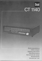 Dual CT-1140-Owners-Manual 